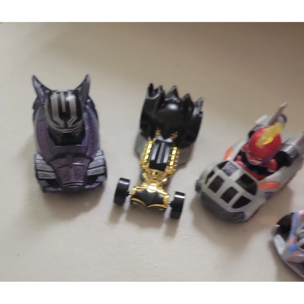 Hot Wheels RacerVerse Rocket Raccoon Captain America etc.. 6pc lot